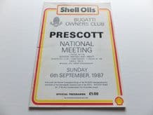 PRESCOTT HILLCLIMB 1987 September 6 National meeting