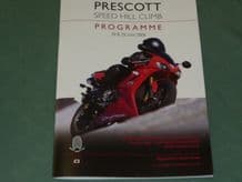 PRESCOTT HILLCLIMB 2008 June 28-9 programme