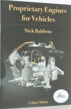 Proprietary Engines for Vehicles. Shire Album 360 (Baldwin 2001)