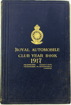 R.A.C. YEARBOOK 1917
