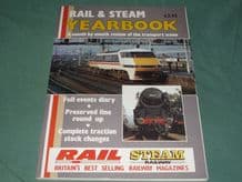 RAIL & STEAM YEARBOOK - A MONTH BY MONTH REVIEW OF THE TRANSPORT SCENE(1985)