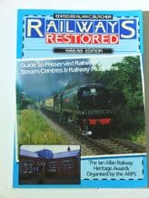 RAILWAYS RESTORED 1988-89 EDITION Guide To Preserved Steam Centres & Railway Museums (Butcher)