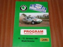 RALLYE BOHEMIA 1997