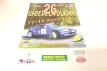 Rallye Regional Ronde de la DURANCE (France) 1999 April 17-18