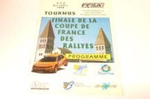 Rallye TOURNUS Finale de la Coupe de France des Rallyes 1998 Dec 4-6