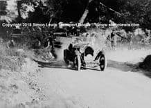 Ratier 750cc. Photo .Sir Francis at speed, Monte Carlo Rally 1928