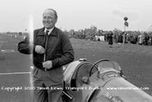 Reg Parnell with the Ferrari 375 "Thinwall Special" at Winfield Scotland 1951