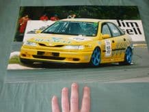 RENAULT LAGUNA Alain Menu BTCC Donington 1994 Large period photo