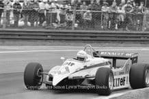 Renault RE30 Arnoux Dutch GP 1982