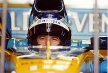 Renault RS22 F1 2002 Jarno Trulli Pit garage (a)