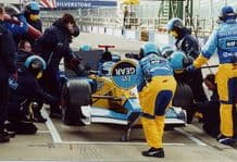 Renault RS22 F1 2002 Jarno Trulli Pitstop photo