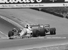 Reynard 90D Paul Warwick .photo 1991 British F3000 Brands June 30th (a)