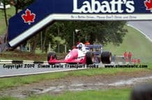 Reynard 90D Paul Warwick .photo 1991 British F3000 Brands June 30th (e)
