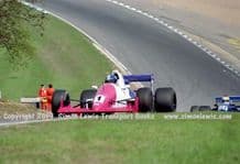 Reynard 90D Paul Warwick .photo 1991 British F3000 Brands May 12th (d)