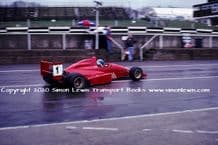 Reynard 90D Paul Warwick .photo 1991 British F3000 Brands Test (b)
