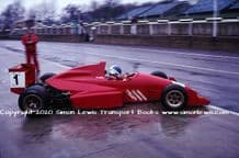 Reynard 90D Paul Warwick .photo 1991 British F3000 Brands Test (c)