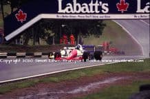 Reynard 90D Paul Warwick photo 1991 British F3000 Brands Hatch June 30 (b)