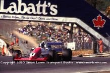 Reynard 90D Paul Warwick photo 1991 British F3000 Brands Hatch May 12 (D)