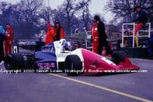 Reynard 90D Paul Warwick photo 1991 British F3000 Oulton March 30 (e)