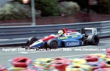 Reynard 90D photo Jean-Marc Gounon 1990 Birmingham Superprix F3000