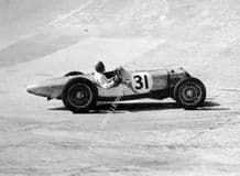 Riley , FW Dixon at speed 1935 Empire Trophy, Brooklands photo