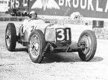 Riley , FW Dixon winning 1935 Empire Trophy, Brooklands photo