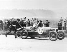 Riley Nine Brooklands. Photo.  Possiby R L Boote at  Brooklands c.1929