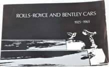 Rolls-Royce And Bentley Cars 1925-1965 (Adams 1972)