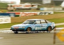 Rover 3500 SD1 . Peter Lovett. Photo. Silverstone 1982 BTCC (RAC Saloons)