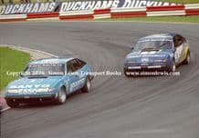 ROVER SD1 Allam leads Dougall 1982 British GP round of RAC Saloons (BTCC)