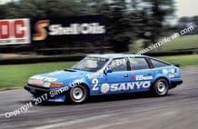 ROVER SD1 Vitesse. Jeff Allam Donington Park BTCC 1983 photo (B)