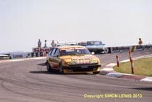 ROVER SD1 Vitesses. Steve Soper etc Donington Park BTCC 1983 photo