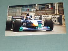 SAUBER F1 2000 Pedro Diniz pit lane Silverstone 6x4" photo