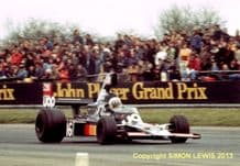 SHADOW DN5 Tom Pryce Silverstone F1 1975. 10x7" photo