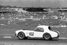 Shelby Cobra 427 (CSX 3006) Chequered Flag Brands Hatch 1966 Chris Irwin