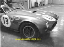 Shelby COBRA at AC works 1965. Amateur photo