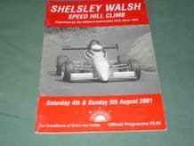 Shelsley Walsh Hillclimb 2007 Oct 7 National. Programme