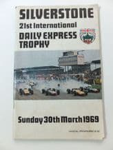SILVERSTONE 1969 March 30  F1 DAILY EXPRESS TROPHY programme