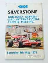 SILVERSTONE 1971 May 8  F1 DAILY EXPRESS TROPHY programme
