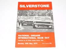 SILVERSTONE 1975 May 26 BTCC FVee Libre Clubmans