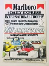 SILVERSTONE 1979 March 25 F2 & BTCC & F3 DAILY EXPRESS INTERNATIONAL TROPHY programme (a)