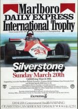 SILVERSTONE FORMULA 2 1983 March 20 Poster 28 x 19" ( 700 x 409mm)
