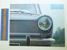 SIMCA 1300 & 1500 1964 8- page brochure (GB)