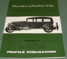 Six-Cylinder O.M : The (Profile Publications Number 38)