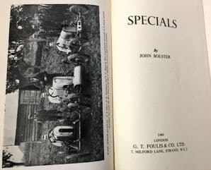 SPECIALS (John Bolster 1952)