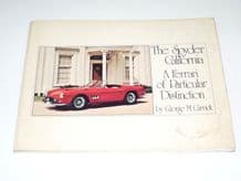 Spyder California A Ferrari Of Particular Distinction : The  (Carrick 1976)