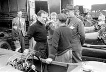 Stirling Moss and Tommy Wisdom Turnberry 1952