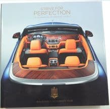 STRIVE FOR PERFECTION A Celebration Design & Luxury( ROLLS-ROYCE ENTHUSIASTS' CLUB 2016)