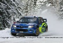 Subaru Imprezza WRC. Photo.  Petter Solberg Swedish Rally 2007 (b)