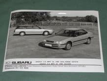 SUBARU LEGACY 2.0 MPFi 4WD Saloon & Estate  factory issued 8x6" press photo